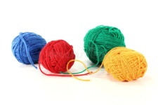 The Ball of Threads Isolated Stock Photo - Image of needlework, knitting: 4826544 The Ball Of Threads Isolated Stock Photo...