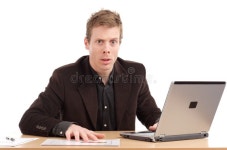 Concerned stock image. Image of expression, employee, corporate - 836009