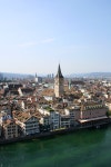 Zurich stock image. Image of tower, tourism, water, zurich - 515153