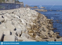 Bermeo town in Bizkaia stock image. Image of industry - 144337459