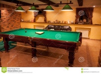 Billiard room at club stock image. Image of activity - 38701031