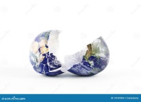 Broken World Stock Images - Image: 19187904 Broken world