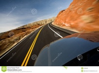 Car Driving On Road With Motio Royalty Free Stock Image - Image: 2299906 Car driving on road with motio