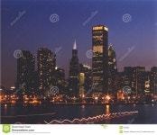 Chicago Skyline Stock Photography - Image: 600032 Chicago Skyline
