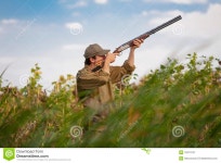 Hunter During A Hunting Party Royalty Free Stock Photography - Image: 16317247 Hunter during a hunting party