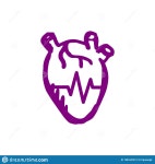 Heart, Human, , Medical,pulse, Beat, Wave, Heartbeat Icon Stock Illustration - Illustration of medical, wave: 150184722
