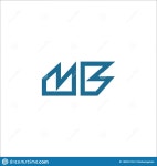 Initial Letter Mb Logo Or Bm Logo Vector Design Template Stock Vector - Illustration of concept, vector: 189951183