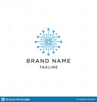 Abstract Tech Logo Icon Design Template. Stock Vector - Illustration of company, logotype: 210649236