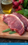Raw meat stock photo. Image of background, lettuce, closeup - 24448046