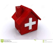 Red Hospital With Cross Stock Photography - Image: 22969532 Red hospital with cross
