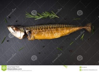 Smoked mackerel stock photo. Image of nature, lunch, gutted - 94402816