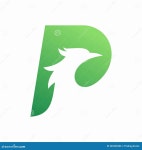 Phoenix Bird in Letter P Icon Stock Illustration - Illustration... Letter P Icon Stock Illustration - Illustration of business... 