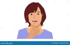 Ssst! less Talk, More Action, Woman Making Silence Gesture with Finger on Lips Stock Vector - Illustration of cartoon, hair... 