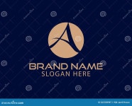 Modern and Unique Initial Letter a Logo. Letter a Signature Logo Design Stock Vector - Illustration of minimalistic, logotype... 