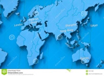 World Map Stock Photo - Image: 21671990 World map