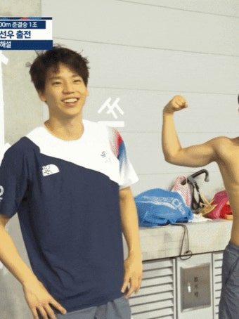 전체 게시판 - 수영 남자 200m 배영 이주호 준결승전 진출했고 낼 경기ㅇㅇ