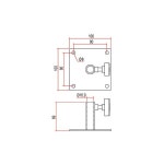 Doughty G1128 Baby Receiver Plate – Thomann UK Doughty G1128 Baby Receiver Plate