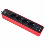 Brennenstuhl Ecolor Power Strip 4Way USB RD – Thomann Portuguesa Brennenstuhl Ecolor Power Strip 4Way USB RD