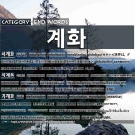 END WORDS: 계화: (1)GLOBALIZATION[세계화] (2)SYSTEMIZATION[체계화] (3)MECHANIZATION[기계화]