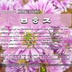 INITIAL SOUND: ㅂㅎㅈ: (1)GRAND MAGASIN[백화점] (2)AÉRODROME, TERRAIN DAVIATION[비행장] (3)PIÉTON[보행자] (4)TU