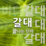 갈대로 끝나는 단어는? 3개