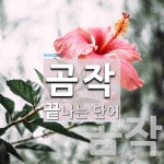 곰작 끝 단어