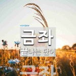 금좌로 끝나는 단어는? 2개