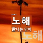 노해로 끝나는 단어는? 2개