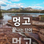 멍고로 끝나는 단어는? 1개