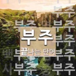 부주로 끝나는 단어는? 11개