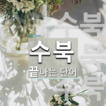 수북으로 끝나는 단어는? 3개