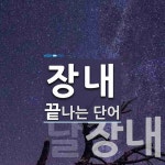 장내로 끝나는 단어는? 2개