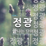 정광으로 끝나는 단어는? 16개