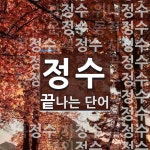 정수로 끝나는 단어는? 94개
