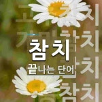 주식회사 대산참치 | 참치로 끝나는 단어는? 7개