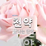 천약으로 끝나는 단어는? 1개
