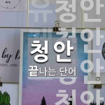 청안으로 끝나는 단어는? 4개