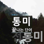통미로 끝나는 단어는? 2개