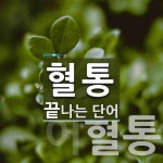 혈통으로 끝나는 단어는? 3개