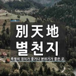 別天地(별천지)의 뜻과 관련 한자어