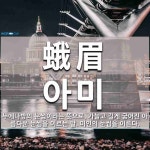 蛾眉(아미)의 뜻과 관련 한자어