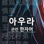 아우라에 관한 한자/한자성어/사자성어 6개  아우라에 관한 한자/한자성어/사자성어 6개