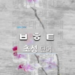 초성 ㅂㅎㅌ 단어