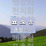 초성 ㅍㅊㅎ(으)로 이루어진 단어 12개