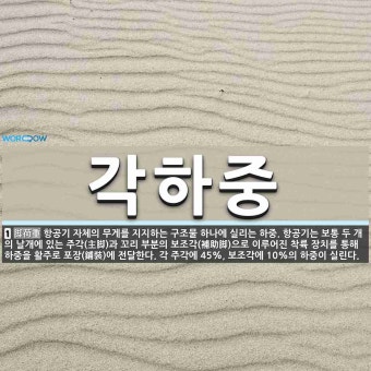 각하중 뜻