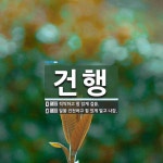 건행 뜻