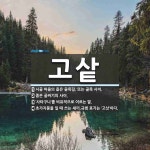 고샅 뜻: 시골 마을의 좁은 골목길. 또는 골목 사이., 좁은 골짜기의 사이., ‘사타구니’를 비유적 [국어 사전]