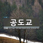 공도교 뜻: 나라나 도(道), 시(市) 등에서 마련하여 관리하는 공도에 놓은 다리.