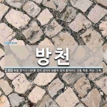 방천 뜻: 둑을 쌓거나 나무를 많이 심어서 냇물이 넘쳐 들어오는 것을 막음. 또는 그 둑.