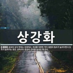 상강화 뜻